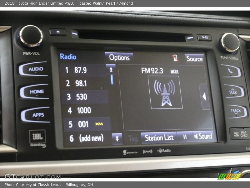 Toasted Walnut Pearl / Almond 2018 Toyota Highlander Limited AWD