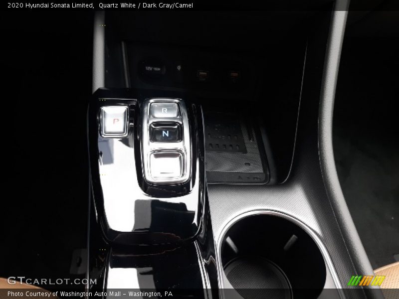 Quartz White / Dark Gray/Camel 2020 Hyundai Sonata Limited