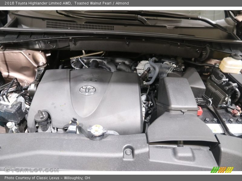 Toasted Walnut Pearl / Almond 2018 Toyota Highlander Limited AWD