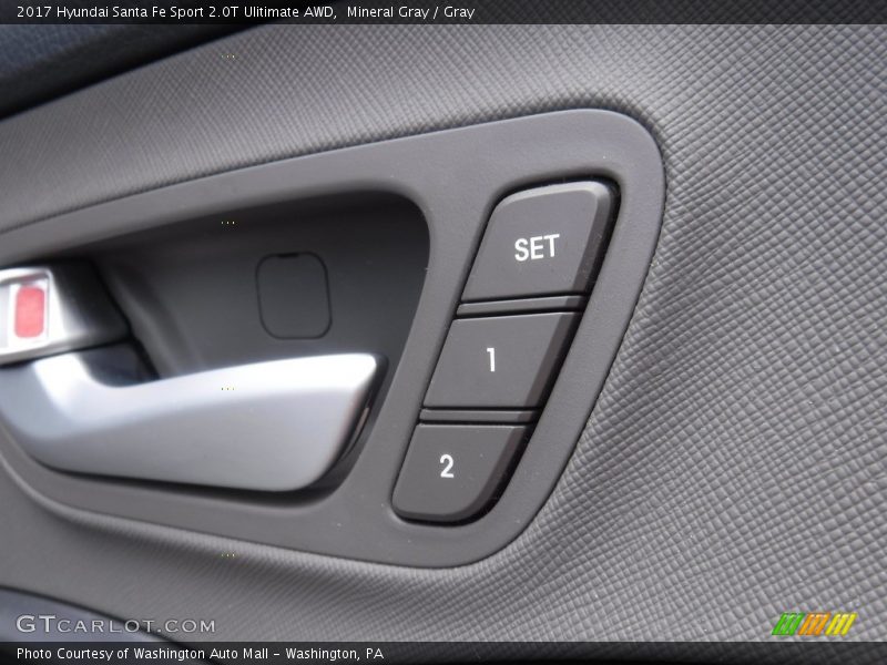 Mineral Gray / Gray 2017 Hyundai Santa Fe Sport 2.0T Ulitimate AWD
