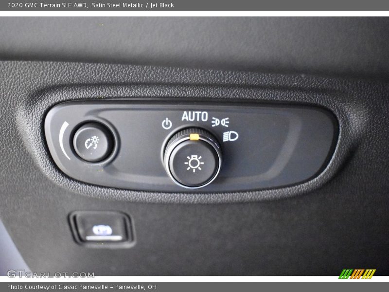 Satin Steel Metallic / Jet Black 2020 GMC Terrain SLE AWD