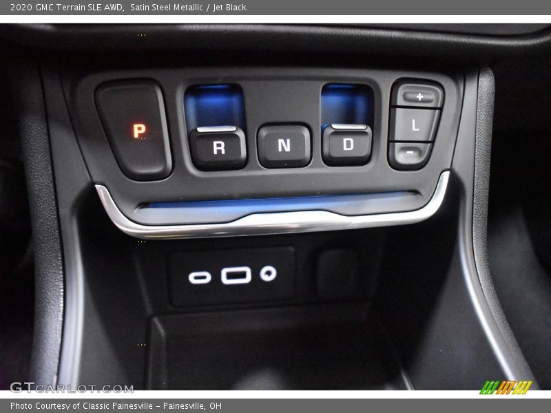 Satin Steel Metallic / Jet Black 2020 GMC Terrain SLE AWD