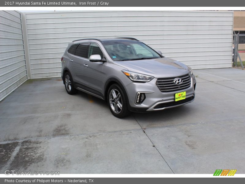 Iron Frost / Gray 2017 Hyundai Santa Fe Limited Ultimate