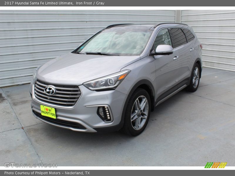 Iron Frost / Gray 2017 Hyundai Santa Fe Limited Ultimate