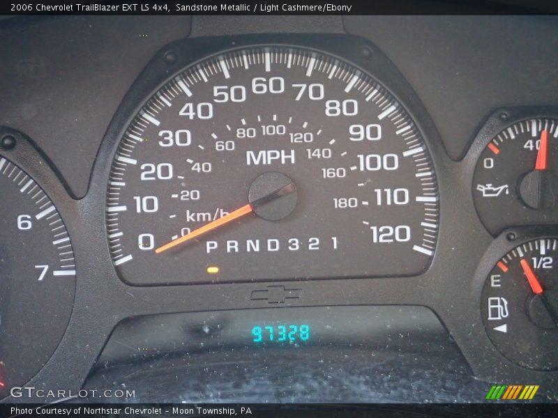 Sandstone Metallic / Light Cashmere/Ebony 2006 Chevrolet TrailBlazer EXT LS 4x4