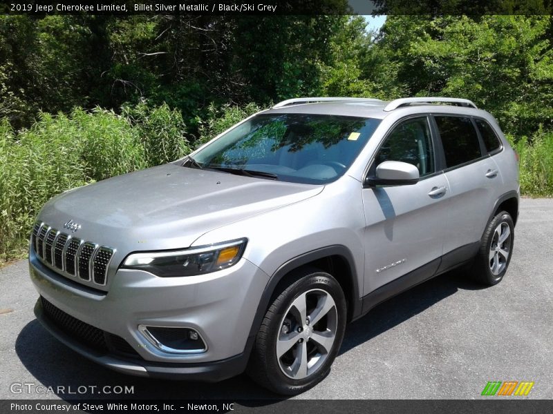 Billet Silver Metallic / Black/Ski Grey 2019 Jeep Cherokee Limited