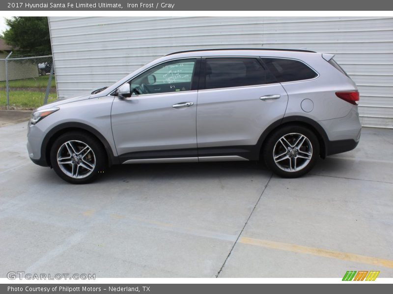 Iron Frost / Gray 2017 Hyundai Santa Fe Limited Ultimate