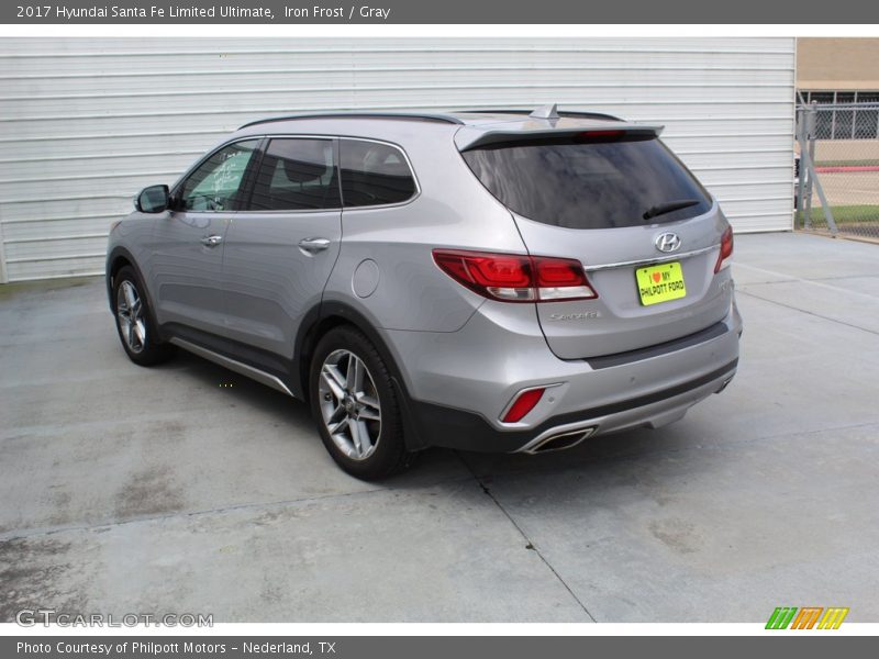 Iron Frost / Gray 2017 Hyundai Santa Fe Limited Ultimate