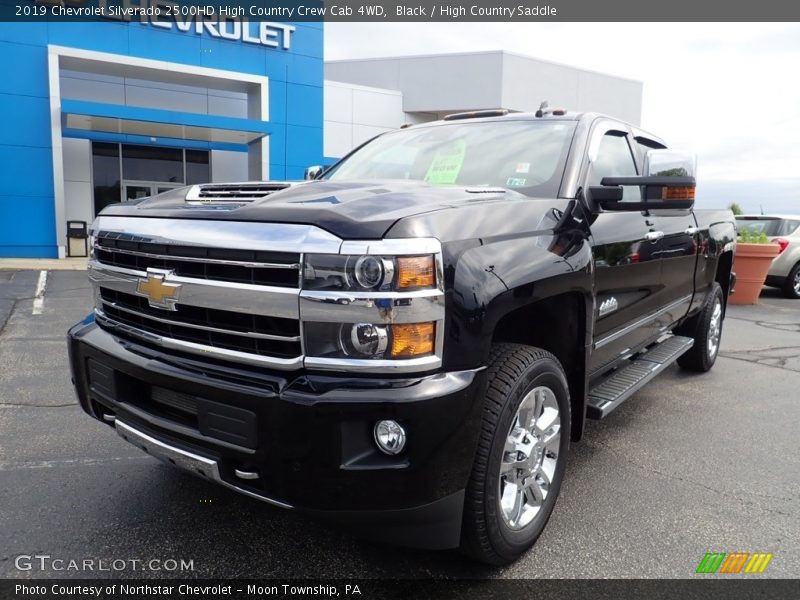 Black / High Country Saddle 2019 Chevrolet Silverado 2500HD High Country Crew Cab 4WD