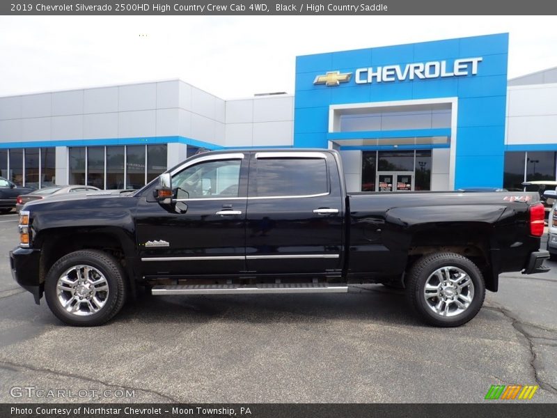 Black / High Country Saddle 2019 Chevrolet Silverado 2500HD High Country Crew Cab 4WD