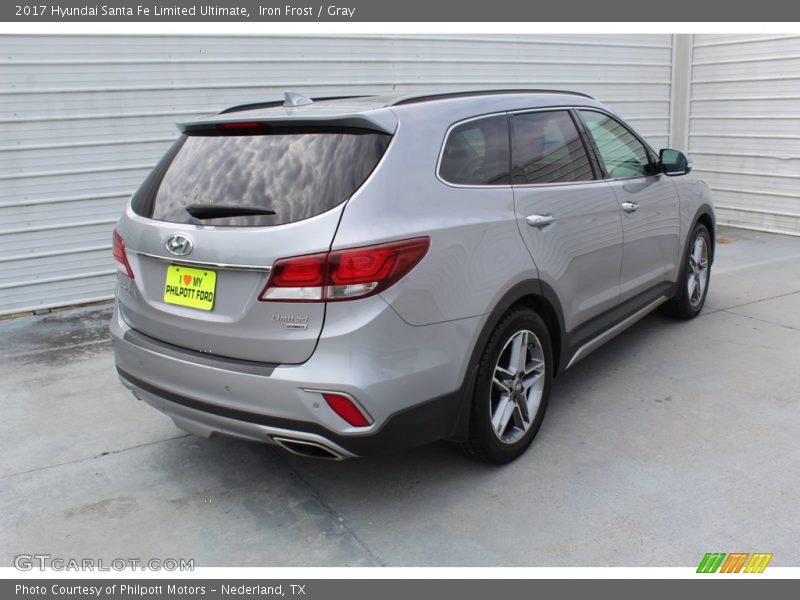 Iron Frost / Gray 2017 Hyundai Santa Fe Limited Ultimate