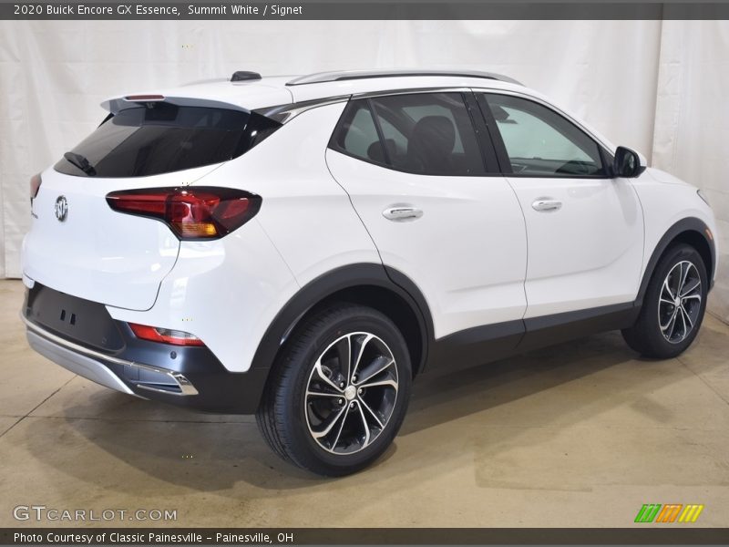 Summit White / Signet 2020 Buick Encore GX Essence