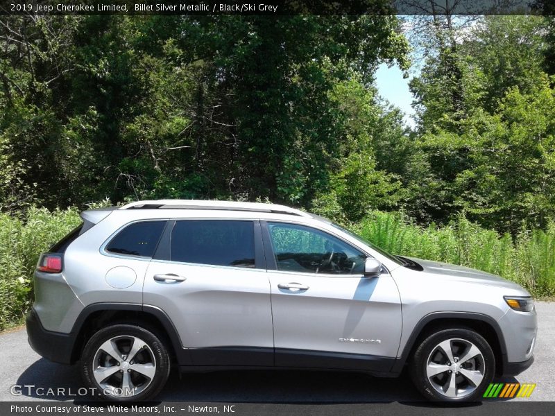 Billet Silver Metallic / Black/Ski Grey 2019 Jeep Cherokee Limited