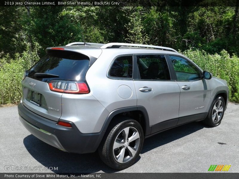 Billet Silver Metallic / Black/Ski Grey 2019 Jeep Cherokee Limited