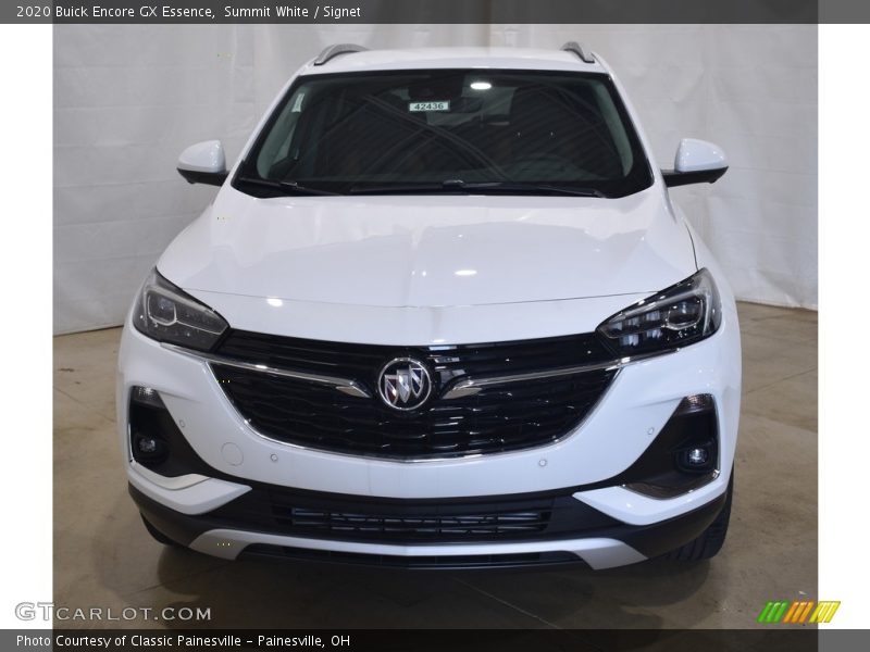 Summit White / Signet 2020 Buick Encore GX Essence