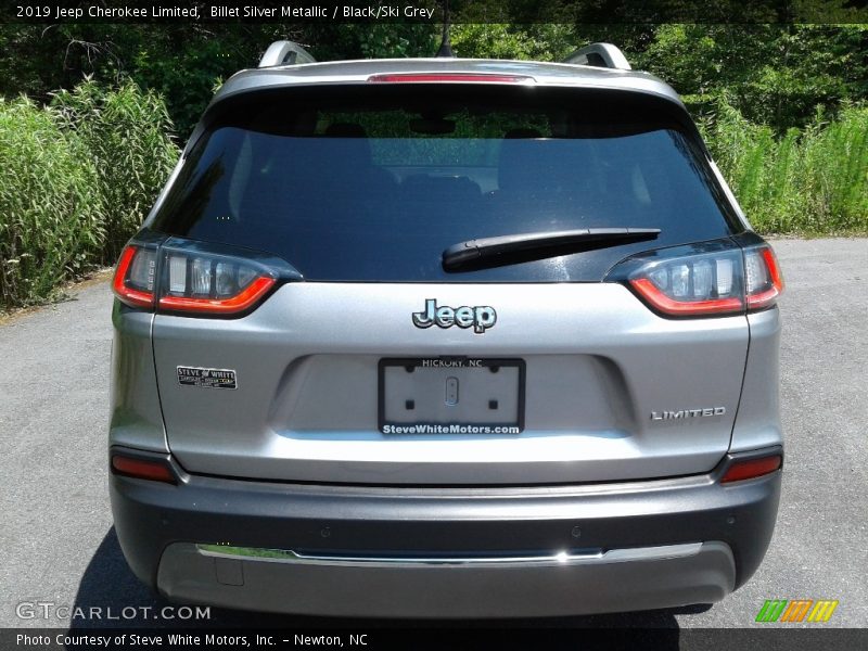 Billet Silver Metallic / Black/Ski Grey 2019 Jeep Cherokee Limited