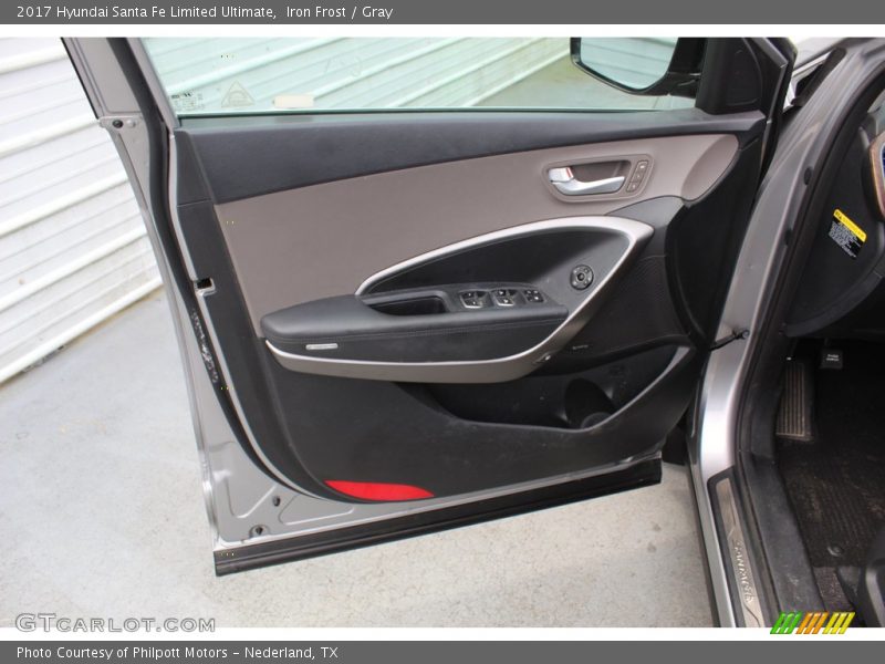 Iron Frost / Gray 2017 Hyundai Santa Fe Limited Ultimate
