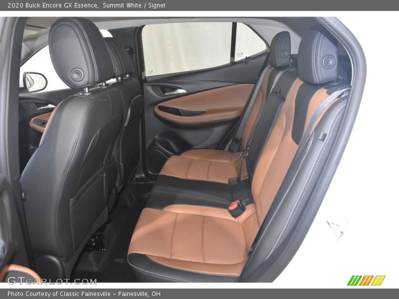 Rear Seat of 2020 Encore GX Essence