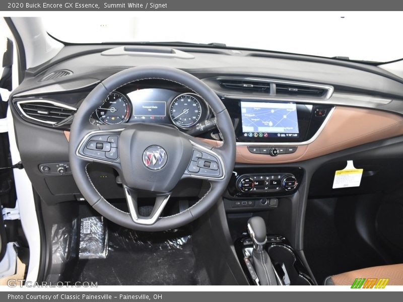 Dashboard of 2020 Encore GX Essence