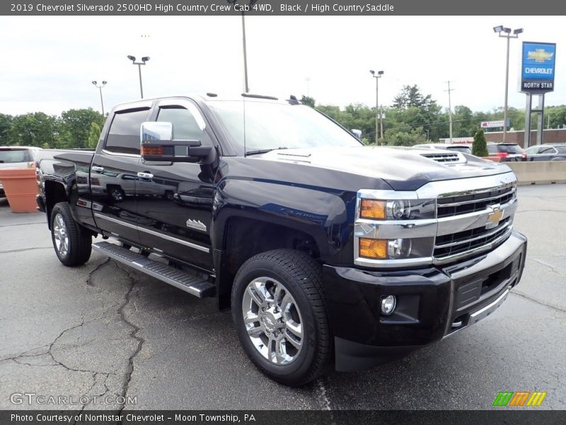Black / High Country Saddle 2019 Chevrolet Silverado 2500HD High Country Crew Cab 4WD
