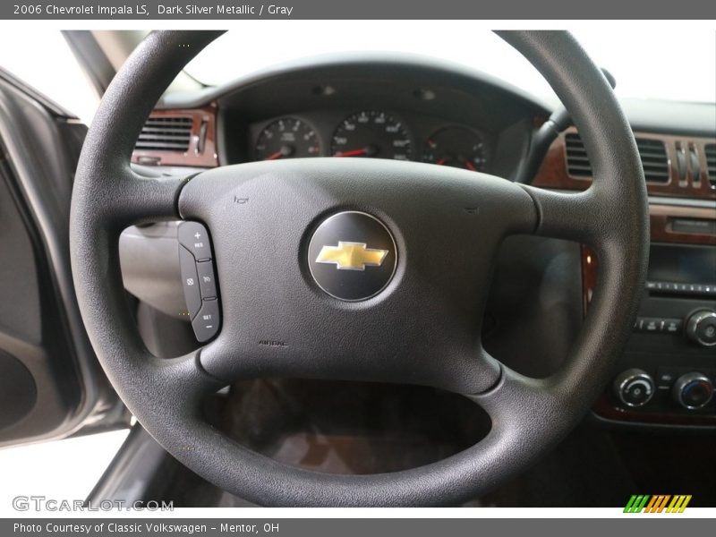 Dark Silver Metallic / Gray 2006 Chevrolet Impala LS