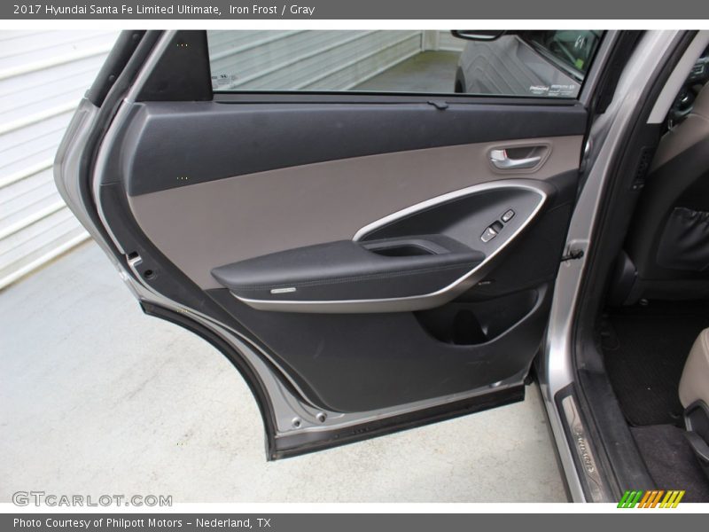 Iron Frost / Gray 2017 Hyundai Santa Fe Limited Ultimate