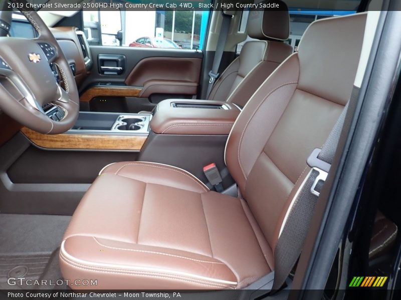 Front Seat of 2019 Silverado 2500HD High Country Crew Cab 4WD