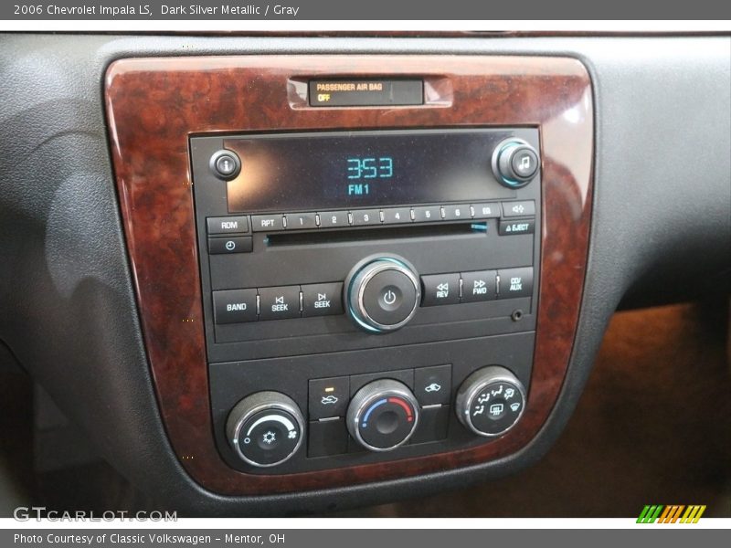 Dark Silver Metallic / Gray 2006 Chevrolet Impala LS