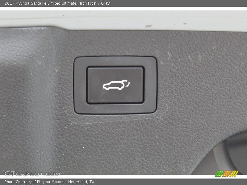 Iron Frost / Gray 2017 Hyundai Santa Fe Limited Ultimate