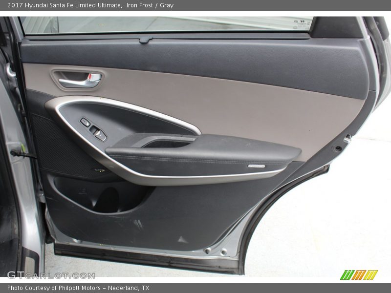 Iron Frost / Gray 2017 Hyundai Santa Fe Limited Ultimate