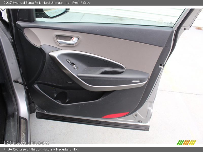 Iron Frost / Gray 2017 Hyundai Santa Fe Limited Ultimate