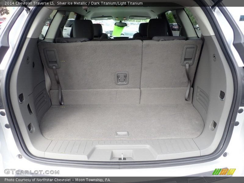 Silver Ice Metallic / Dark Titanium/Light Titanium 2014 Chevrolet Traverse LS