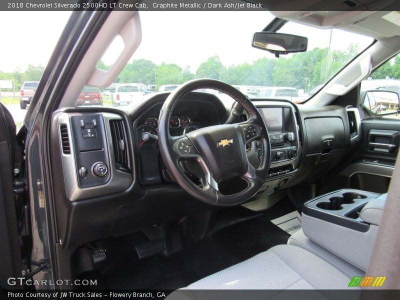 Graphite Metallic / Dark Ash/Jet Black 2018 Chevrolet Silverado 2500HD LT Crew Cab