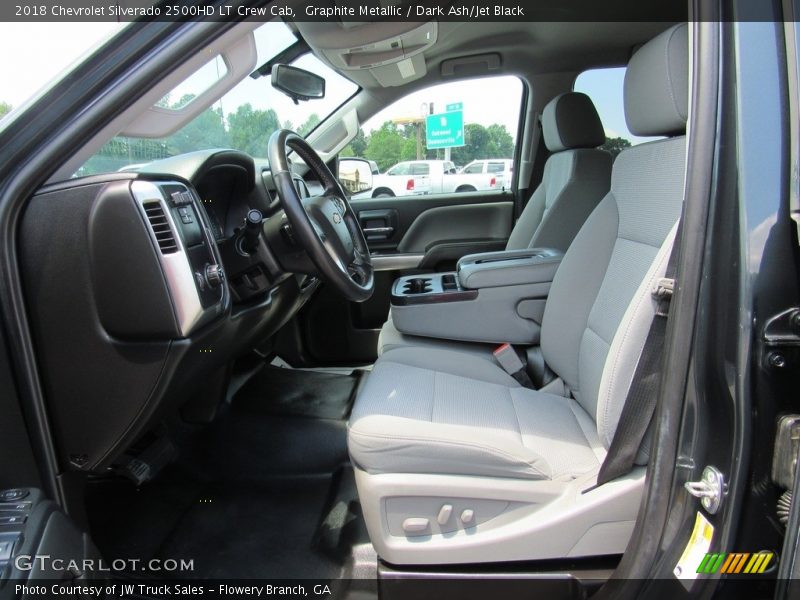 Front Seat of 2018 Silverado 2500HD LT Crew Cab