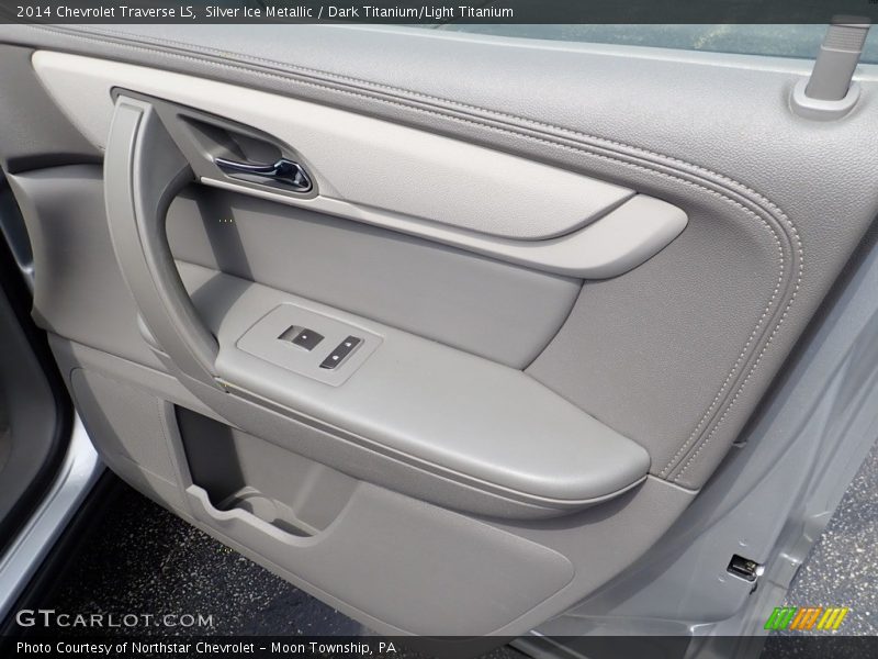 Silver Ice Metallic / Dark Titanium/Light Titanium 2014 Chevrolet Traverse LS