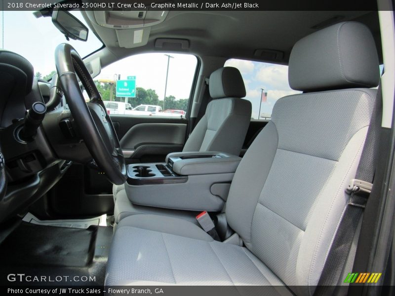 Front Seat of 2018 Silverado 2500HD LT Crew Cab