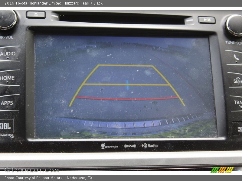 Blizzard Pearl / Black 2016 Toyota Highlander Limited