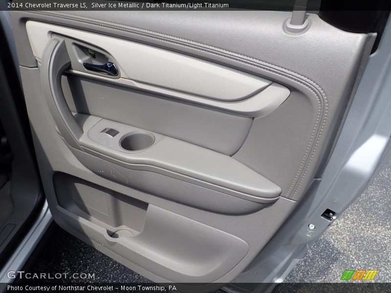 Silver Ice Metallic / Dark Titanium/Light Titanium 2014 Chevrolet Traverse LS