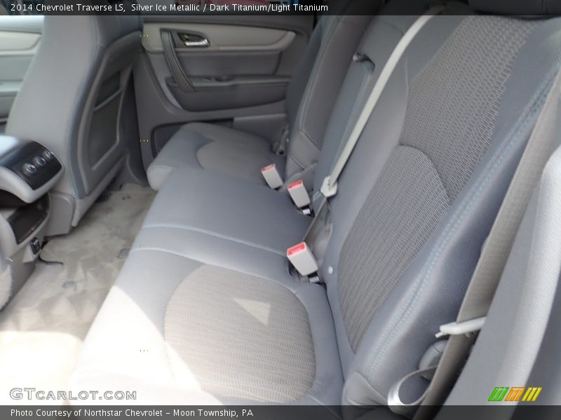 Silver Ice Metallic / Dark Titanium/Light Titanium 2014 Chevrolet Traverse LS