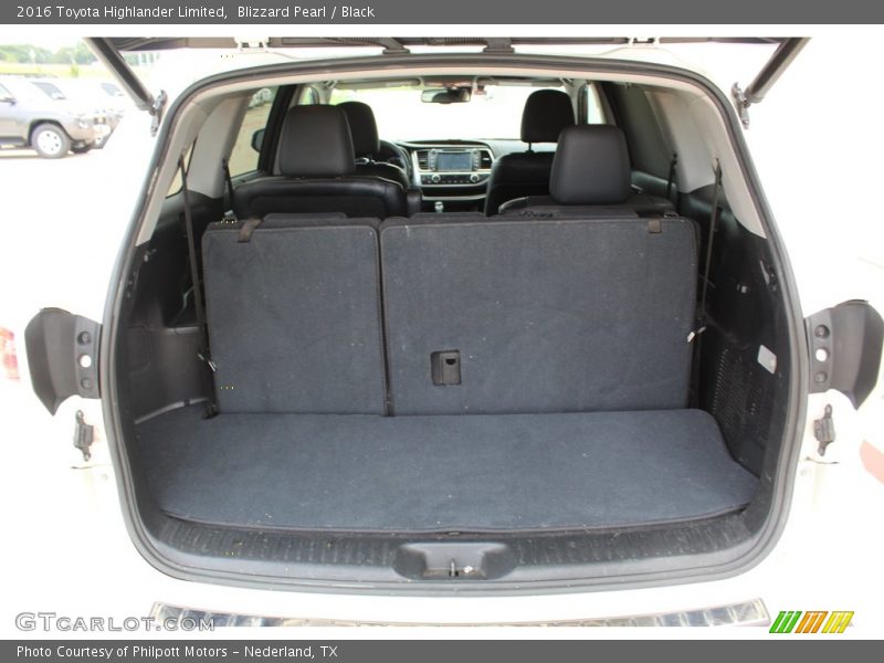 Blizzard Pearl / Black 2016 Toyota Highlander Limited