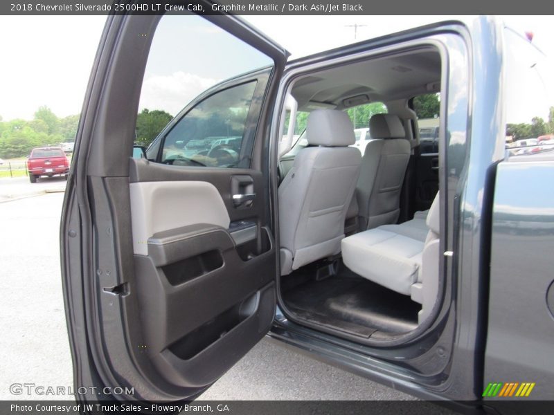 Rear Seat of 2018 Silverado 2500HD LT Crew Cab