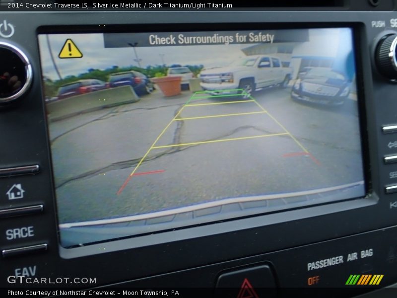 Silver Ice Metallic / Dark Titanium/Light Titanium 2014 Chevrolet Traverse LS