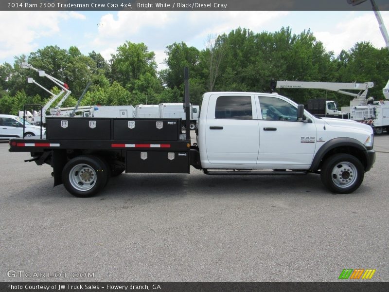 Bright White / Black/Diesel Gray 2014 Ram 2500 Tradesman Crew Cab 4x4