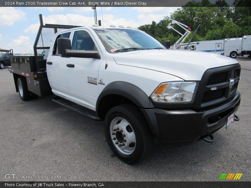 Bright White / Black/Diesel Gray 2014 Ram 2500 Tradesman Crew Cab 4x4
