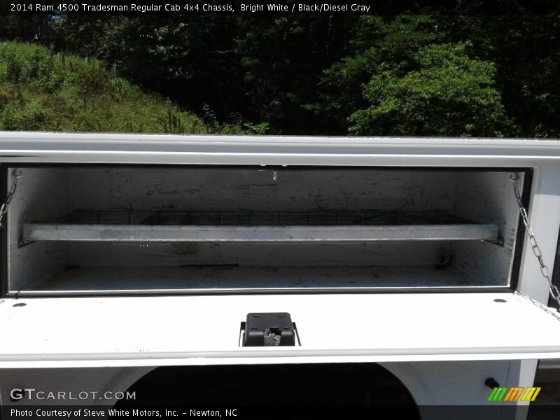 Bright White / Black/Diesel Gray 2014 Ram 4500 Tradesman Regular Cab 4x4 Chassis