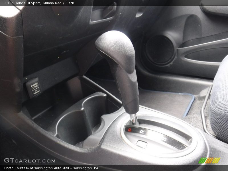 Milano Red / Black 2012 Honda Fit Sport
