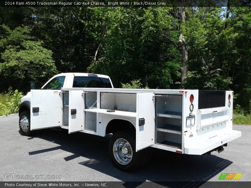 Bright White / Black/Diesel Gray 2014 Ram 4500 Tradesman Regular Cab 4x4 Chassis