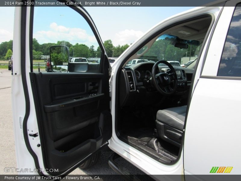 Bright White / Black/Diesel Gray 2014 Ram 2500 Tradesman Crew Cab 4x4