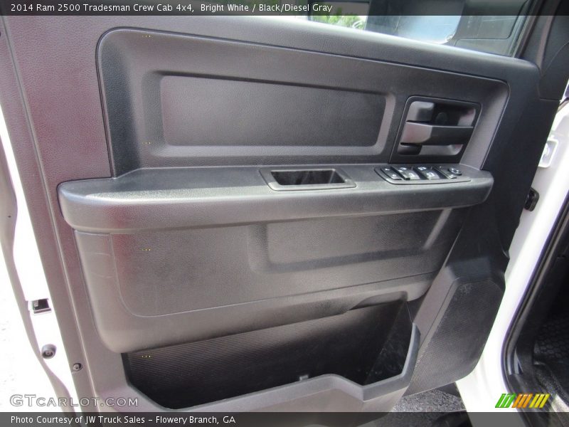 Bright White / Black/Diesel Gray 2014 Ram 2500 Tradesman Crew Cab 4x4
