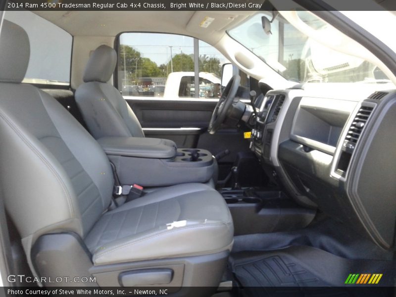 Bright White / Black/Diesel Gray 2014 Ram 4500 Tradesman Regular Cab 4x4 Chassis